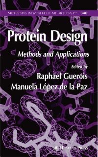 Book Cover for Protein Design by Raphael Guerois, Manuela López de la Paz