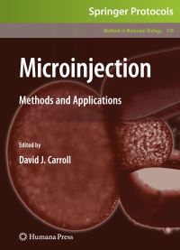 Book Cover for Microinjection by David J Carroll