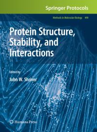 Book Cover for Protein Structure, Stability, and Interactions by John W Shriver