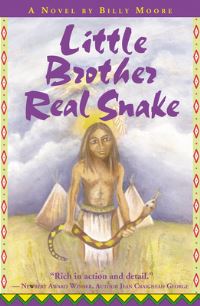 Book Cover for Little Brother Real Snake by Billy Moore