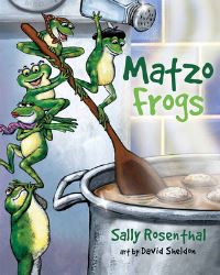 Book Cover for Matzo Frogs by Sally Rosenthal