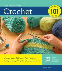 Book Cover for Crochet 101 by Deborah Burger
