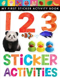 Book Cover for 123 Sticker Activities by Jonathan Litton, Tiger Tales