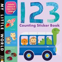 Book Cover for 123 Counting Sticker Book by Tiger Tales