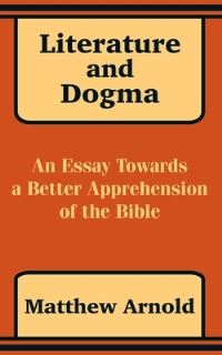 Book Cover for Literature and Dogma by Mason Arthur