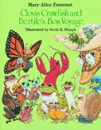 Book Cover for Clovis Crawfish and Bertile's Bon Voyage by Mary Alice Fontenot