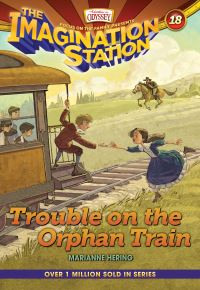 Book Cover for Trouble on the Orphan Train by Marianne Hering