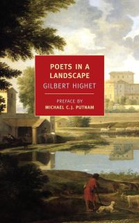Book Cover for Poets in a Landscape by Gilbert Highet