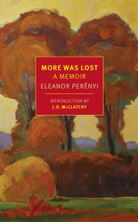 Book Cover for More Was Lost by Eleanor Perényi
