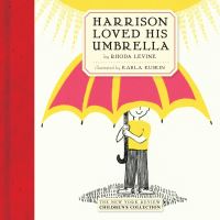 Book Cover for Harrison Loved His Umbrella by Rhoda Levine