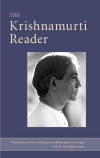 Book Cover for The Krishnamurti Reader by J Krishnamurti