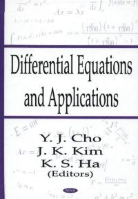 Book Cover for Differential Equations & Applications, Volume 3 by Y J Cho, J K Kim, K S Ha