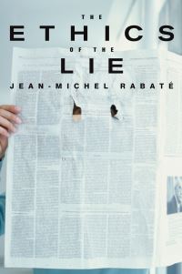 Book Cover for The Ethics of the Lie by JeanMichel Rabaté