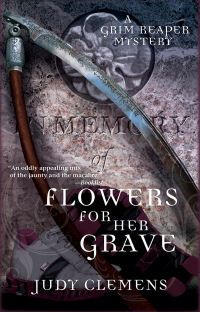 Book Cover for Flowers for Her Grave by Judy Clemens