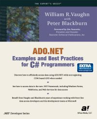 Book Cover for ADO.NET Examples and Best Practices for C# Programmers by William R Vaughn, Peter Blackburn