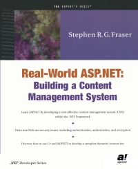 Book Cover for Real World ASP.NET by Stephen R G Fraser