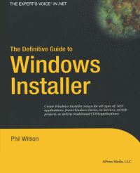 Book Cover for The Definitive Guide to Windows Installer by Phil Wilson