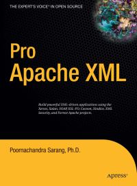 Book Cover for Pro Apache XML by P G Sarang
