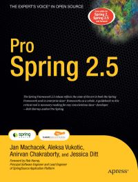 Book Cover for Pro Spring 2.5 by Jan Machacek