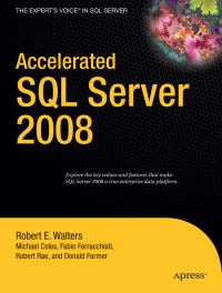 Book Cover for Accelerated SQL Server 2008 by Robert E Walters