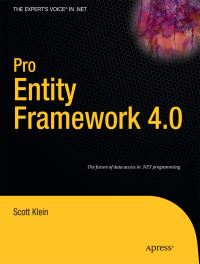 Book Cover for Pro Entity Framework 4.0 by Scott Klein