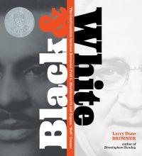 Book Cover for Black and White by Larry Dane Brimner