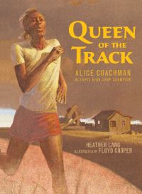 Book Cover for Queen of the Track by Heather Lang, Floyd Cooper