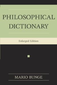 Book Cover for Philosophical Dictionary by Mario Bunge