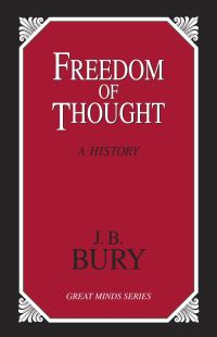 Book Cover for Freedom of Thought by J B Bury
