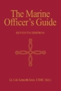 Book Cover for The Marine Officer's Guide by Kenneth W Estes