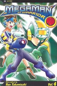 Book Cover for MegaMan NT Warrior by Ryo Takamisaki