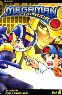Book Cover for MegaMan NT Warrior by Ryo Takamisaki