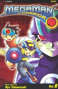 Book Cover for MegaMan NT Warrior by Ryo Takamisaki