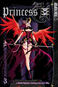 Book Cover for Princess Ai Volume 3 Manga by Courtney Love, Misaho Kujiradou, Dj Milky, Misaho Kujiradou