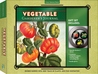 Book Cover for Vegetable Gardener's Journal & Magnet Gift Set by Charlie Nardozzi