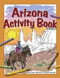 Book Cover for Arizona Activity Book by Paula Ellis