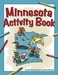 Book Cover for Minnesota Activity Book by Paula Ellis