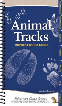 Book Cover for Animal Tracks of the Midwest by Jonathan Poppele