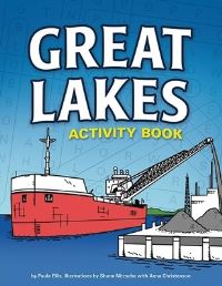 Book Cover for Great Lakes Activity Book by Paula Ellis