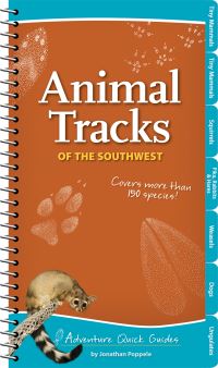 Book Cover for Animal Tracks of the Southwest by Jonathan Poppele