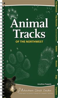 Book Cover for Animal Tracks of the Northwest by Jonathan Poppele