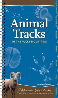 Book Cover for Animal Tracks of the Rocky Mountains by Jonathan Poppele