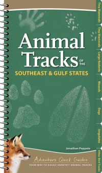 Book Cover for Animal Tracks of the Southeast & Gulf States by Jonathan Poppele