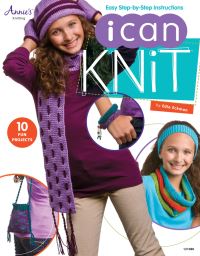 Book Cover for I Can Knit by Edie Eckman