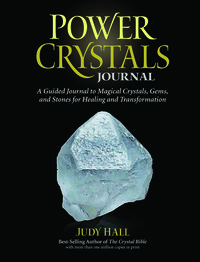 Book Cover for Power Crystals Guided Journal by Judy Hall