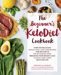 Book Cover for The Beginner's Ketodiet Cookbook by Martina Slajerova