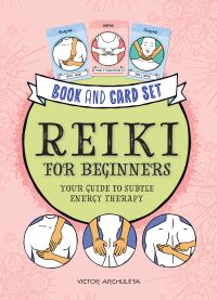 Book Cover for Press Here! Reiki for Beginners Book and Card Set by Victor Archuleta