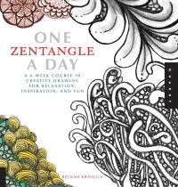 Book Cover for One Zentangle a Day by Beckah Krahula