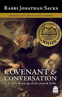 Book Cover for Covenant and Conversation. Vol. 1 Genesis, the Book of Beginnings by Jonathan Sacks