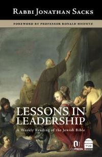 Book Cover for Lessons in Leadership by Jonathan Sacks